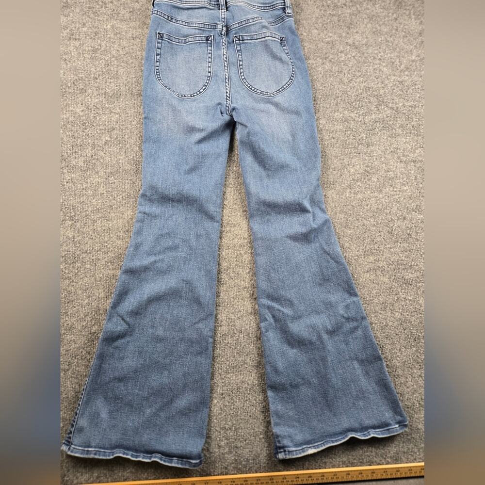 Free People We The Free Just Float On Flare Jeans Blue Size: 28 #234 - Picture 9 of 9